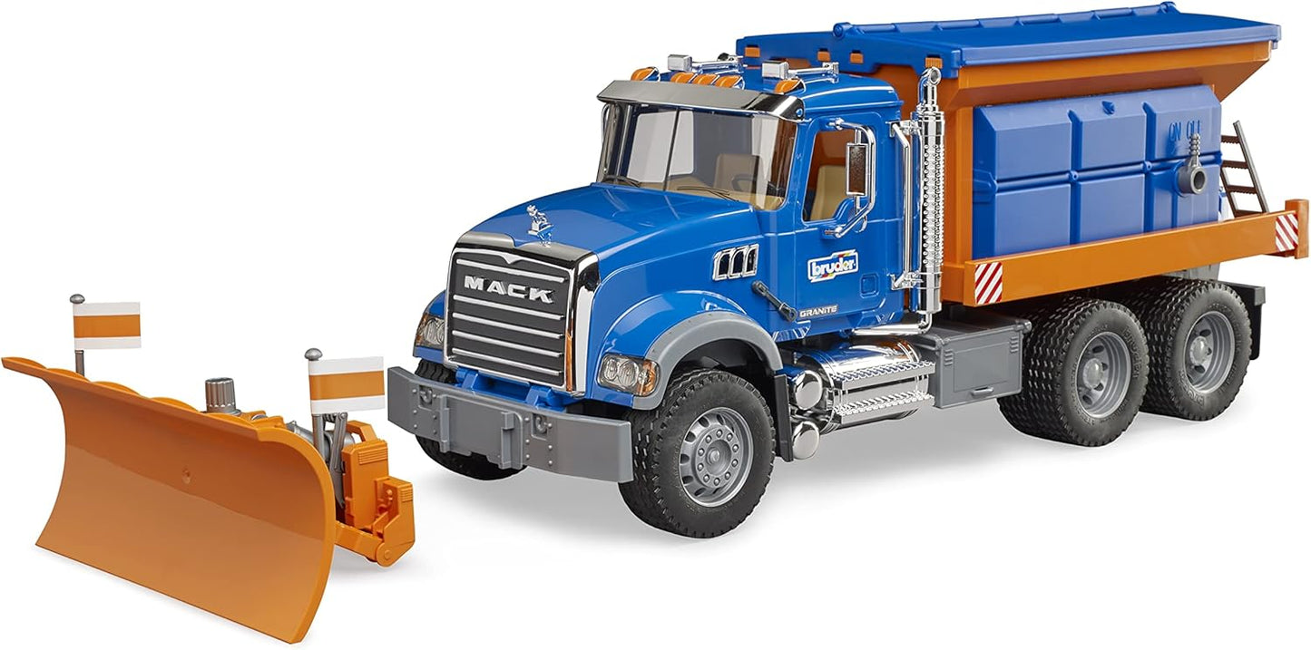 Bruder 02816 Mack Granite Snow Plow Truck 26.10.10