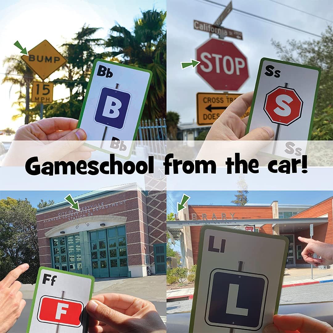 Automobile Alphabet Card Game
