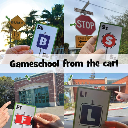 Automobile Alphabet Card Game