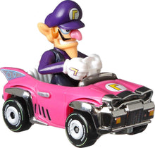 HW Mario Kart 4-Pack #4 Walugi, Toad, Light-Blue Yoshi, Diddy Kong