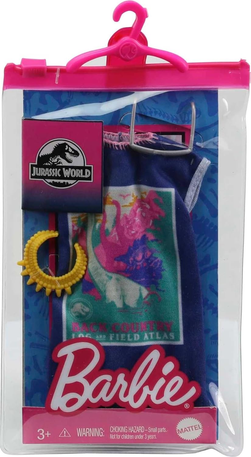 *Barbie Complete Looks Fashion Accessories Jurassic World 3