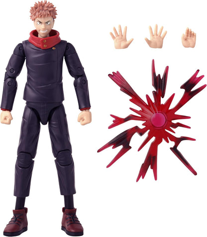 Anime Heroes Jujutsu Kaisen Yuji Itadori Black Flash Action Figure
