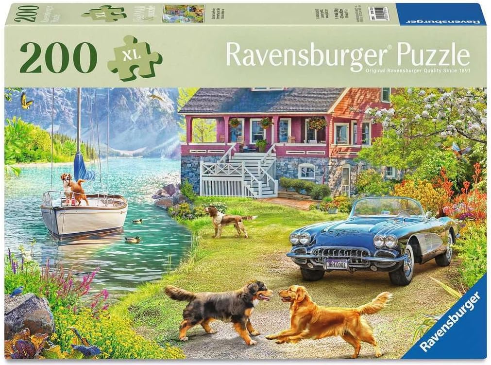 Summer Lake House 200pc Puzzle