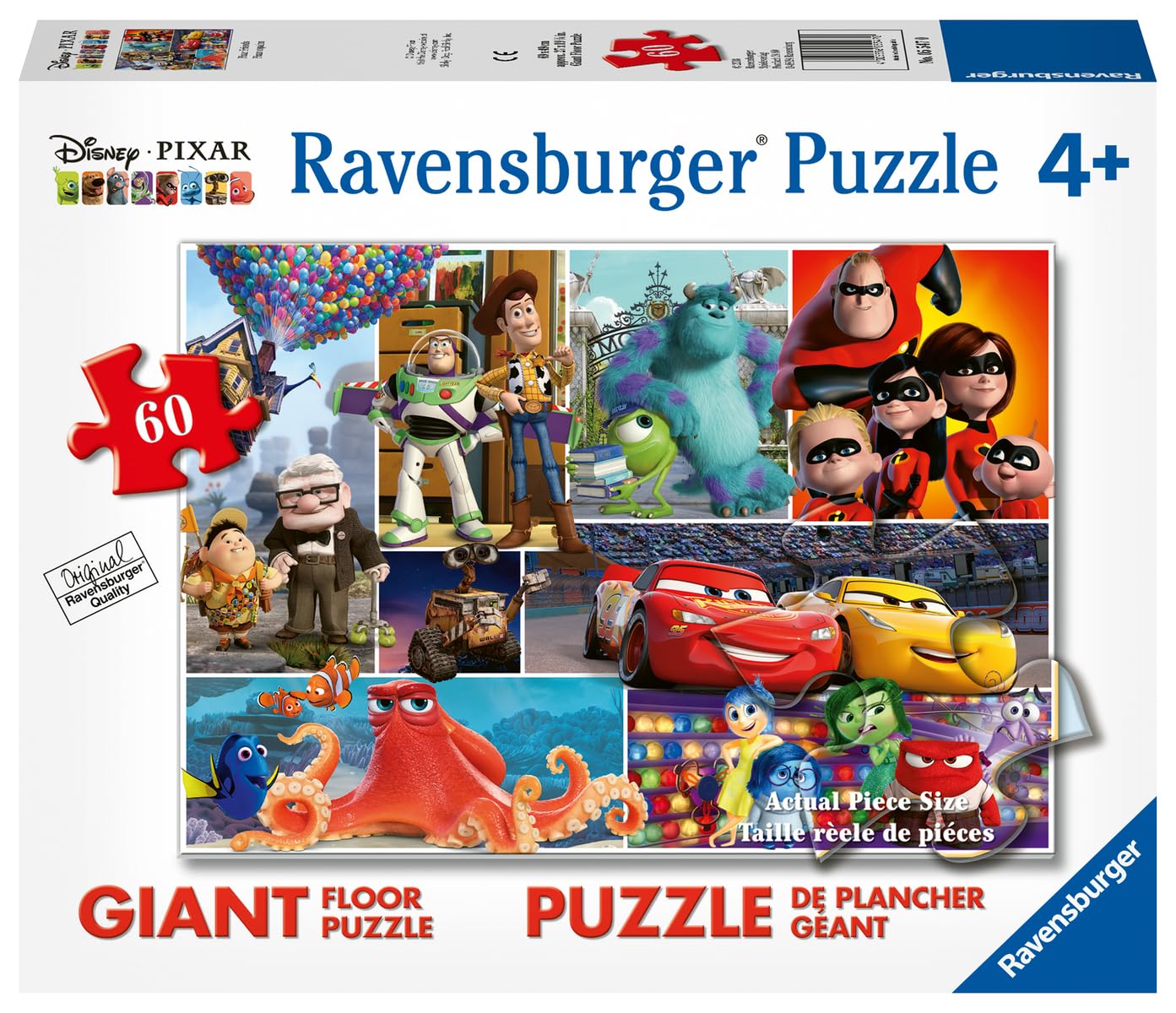 Pixar Friends (60 pc Giant Floor)