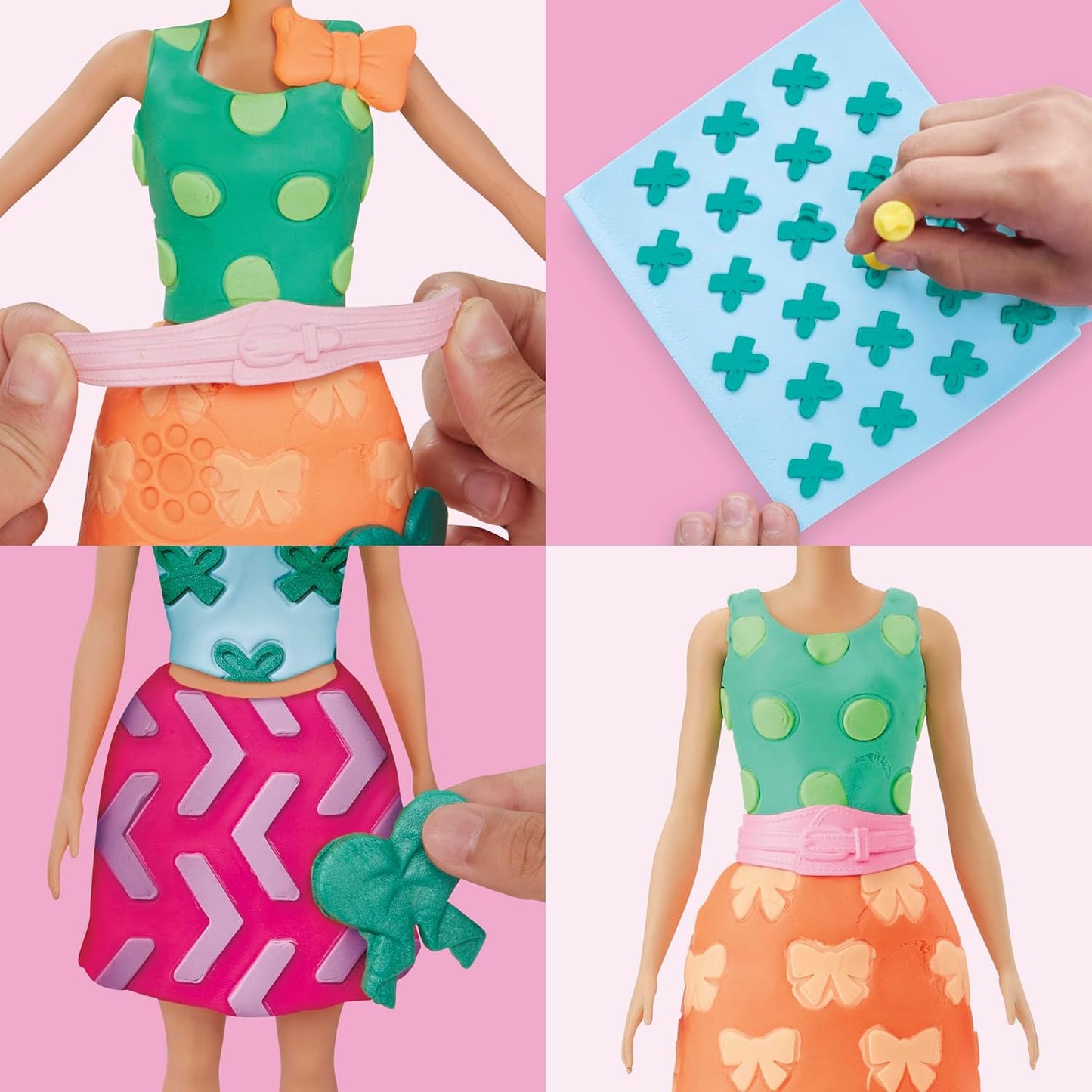 Barbie Play-Doh Designer Patterns Pearls & Bows