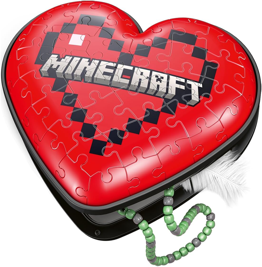 Minecraft Heart 54pc 3D Puzzle