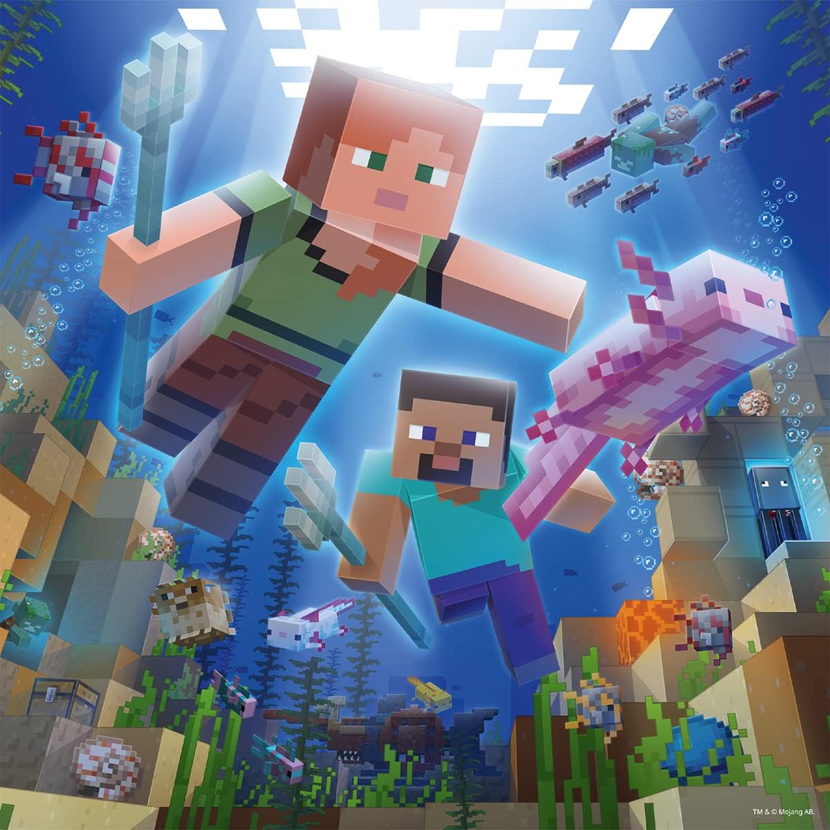 Minecraft Biomes 3 x 49pc