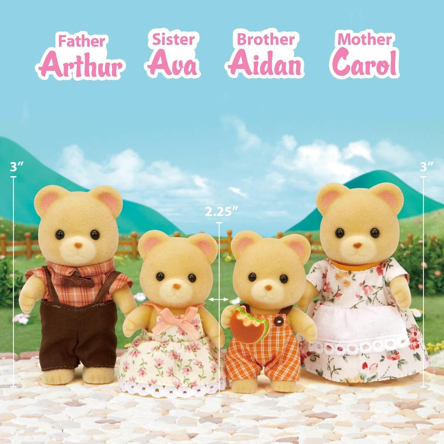 Cuddle Bear Family - Calico Critters