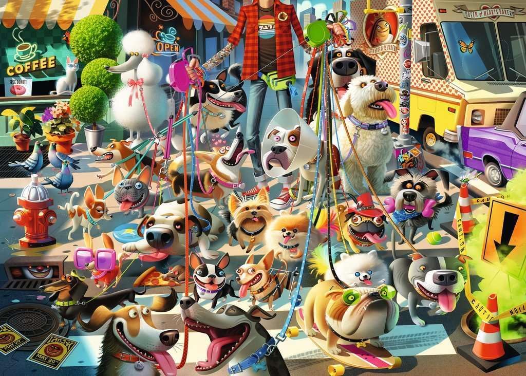 MacAdam: The Dog Walker 1000pc