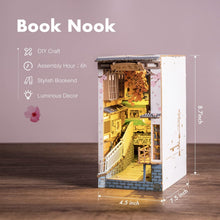DIY Miniature House Book Nook Kit: Sakura Tram