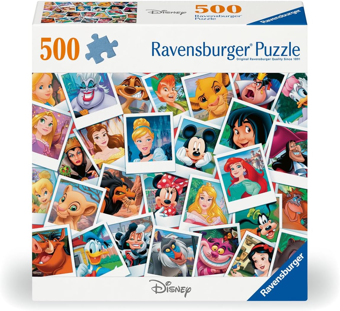 Disney Portraits 500 pc Puzzle