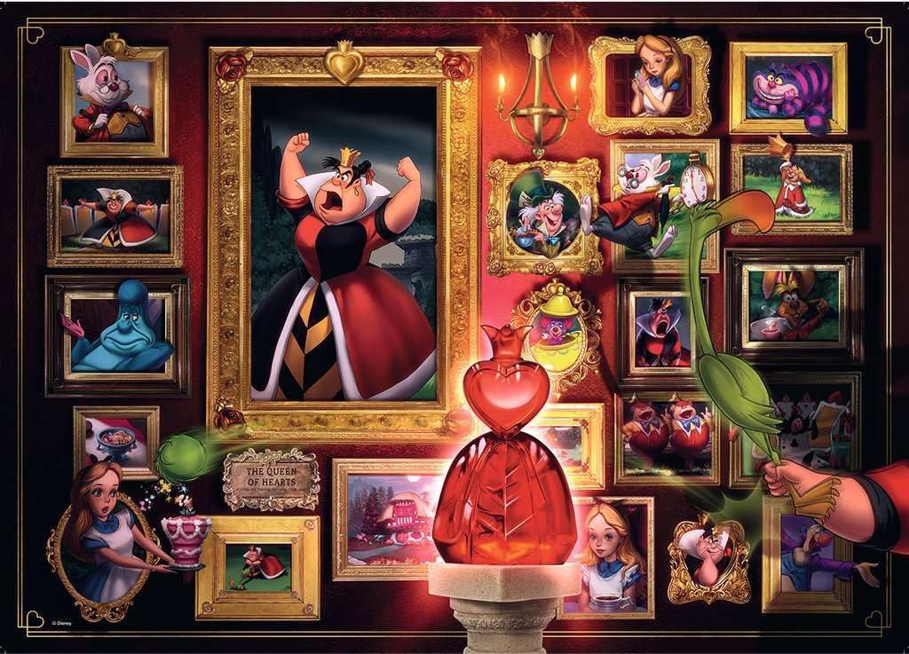 Disney Villainous: Queen of Hearts 1000pc