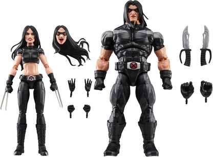 X-Force Marvel Legends X-23 & Warpath Action Figures