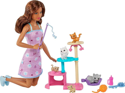 Barbie Kitty Condo with Brunette Doll