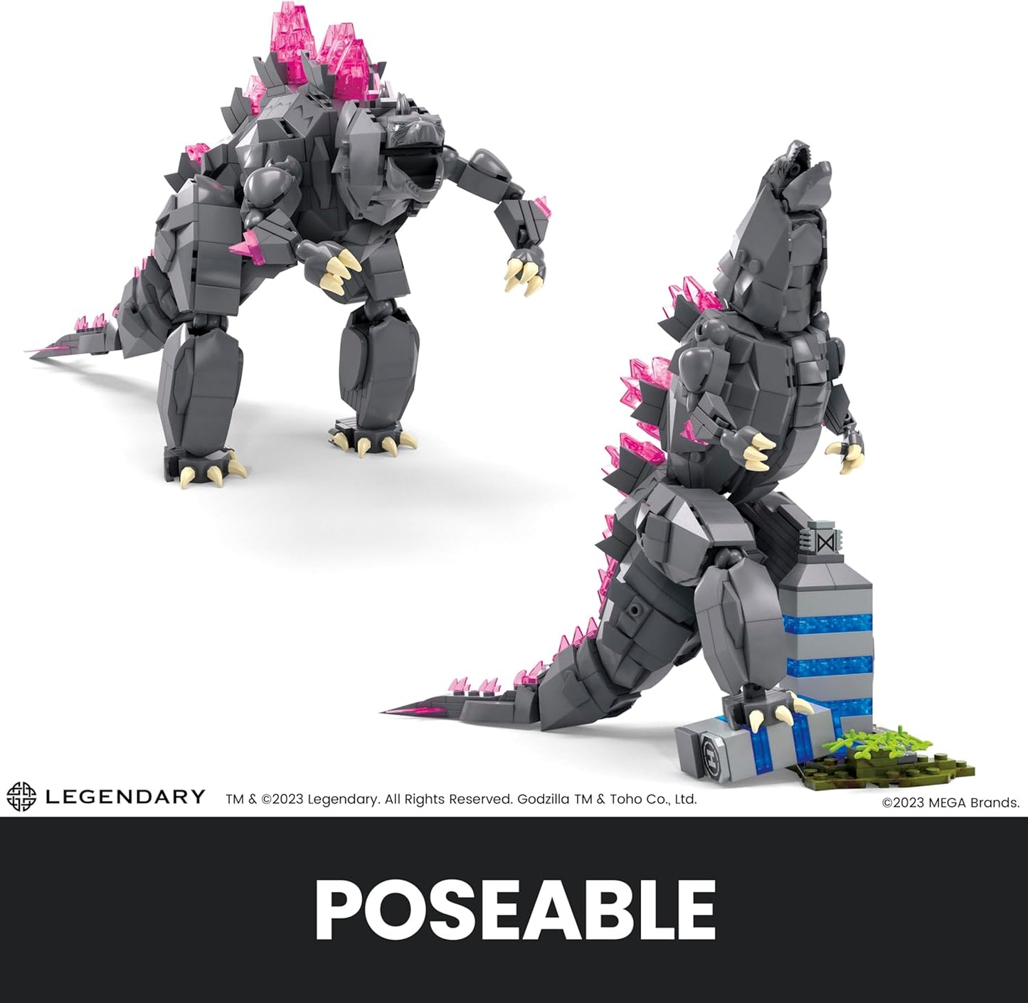 MEGA MCX Gozilla X Kong Godzilla