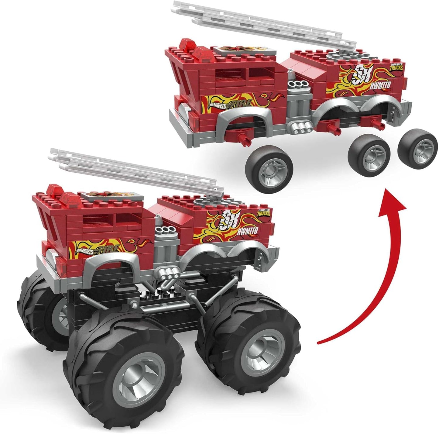 Mega HW 5 Alarm Monster Truck