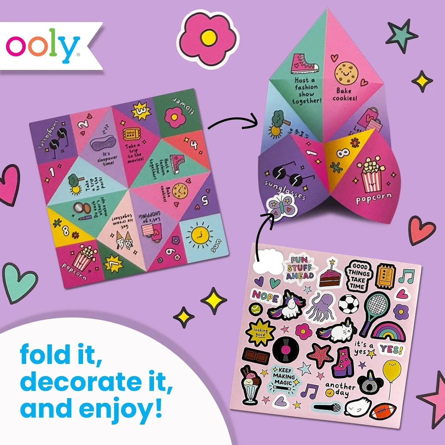 D.I.Y. Fortune Tellers (Set of 24 Designs)