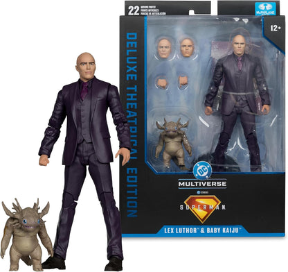 DC Multiverse Superman Deluxe Theatrical Edition Lex Luthor & Baby Kaiju
