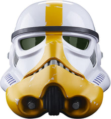 SW Black Series Mandalorian Artillery Stormtrooper Premium Electronic Helmet