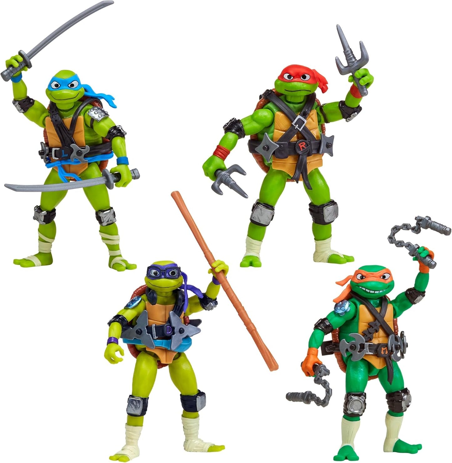 TMNT Tales of the TMNT Mix N Match Turtles Action Figure 4-Pack (Playmates)