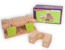 3 Level Wooden Bridge and Train Tunnel