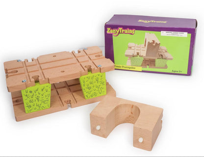 3 Level Wooden Bridge and Train Tunnel