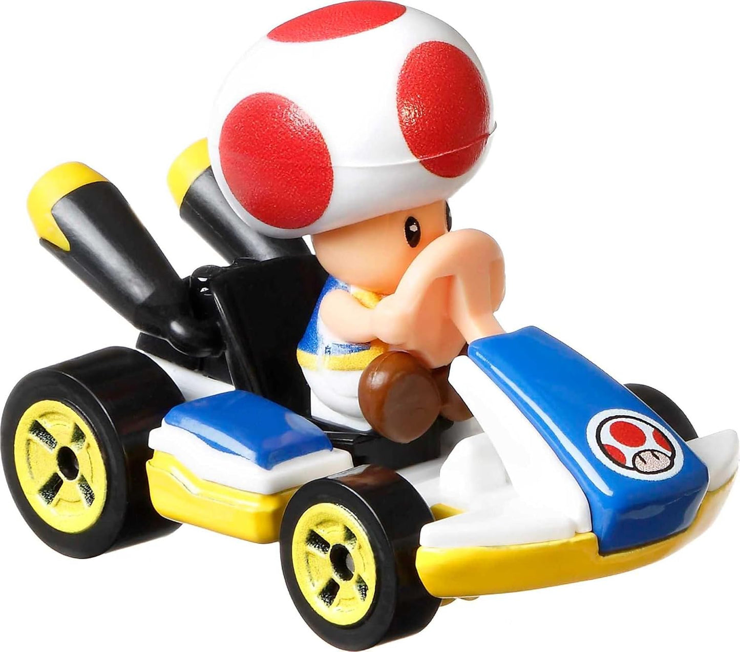 HW Mario Kart 4-Pack #4 Walugi, Toad, Light-Blue Yoshi, Diddy Kong