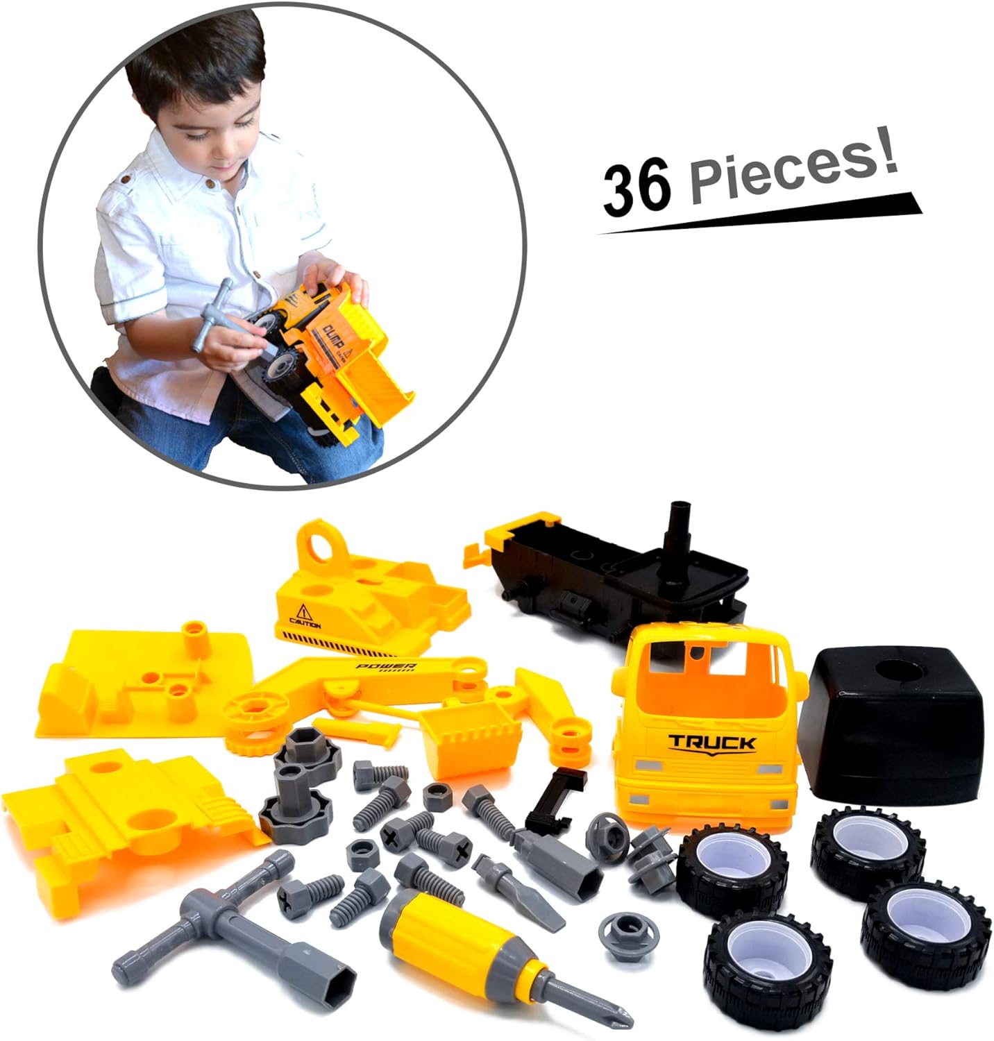 Construct A Truck - Excavator