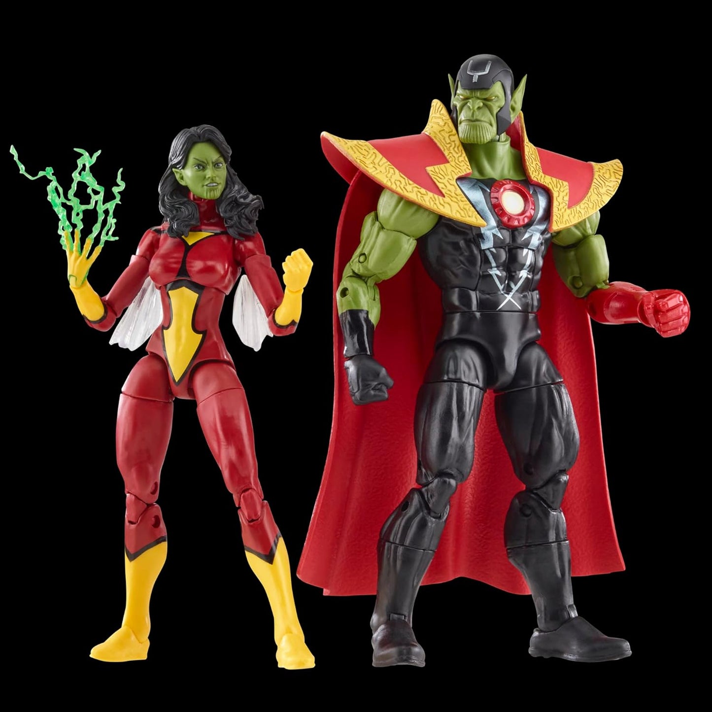 Marvel Legends Skrull Queen and Super Skrull