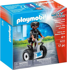 Policeman with Balance Racer (9212)*