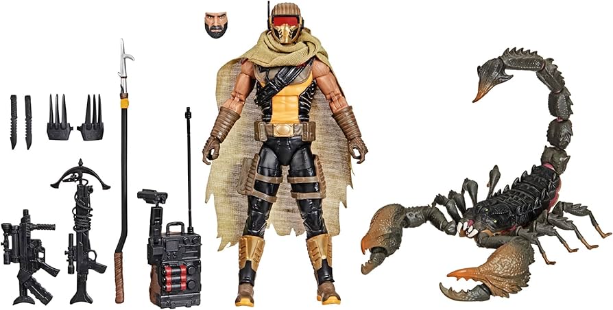 GI Joe Classified Series Cobra Desert Scorpian & SKRP1ON-25