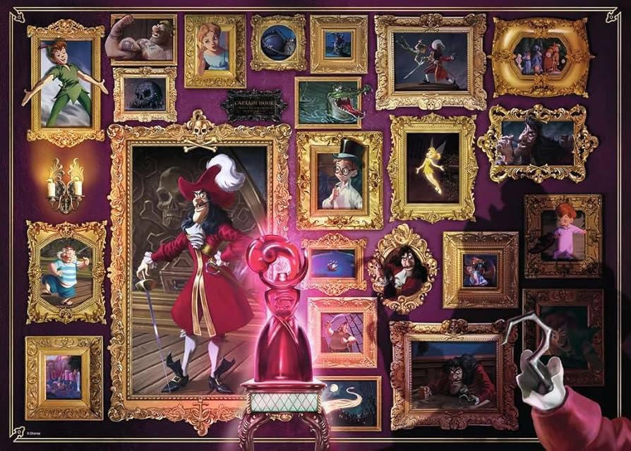 Disney Villainous: Captain Hook  (1000 pc)