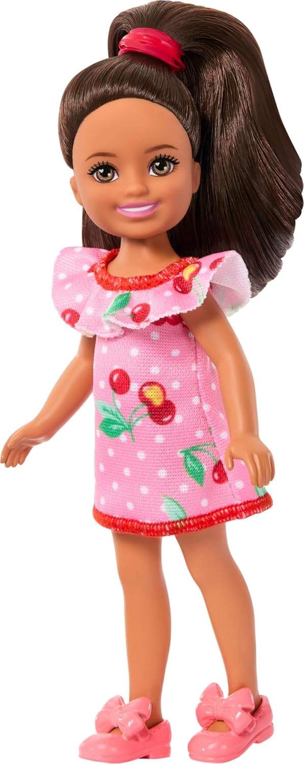 Barbie Club Chelsea Pink Cherry Dress
