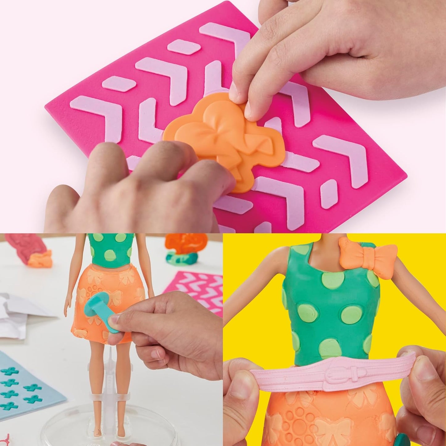 Barbie Play-Doh Designer Patterns Pearls & Bows