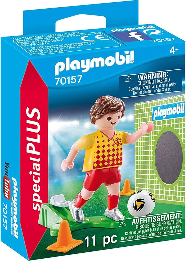 Soccer Player with Goal (PM-70157)*