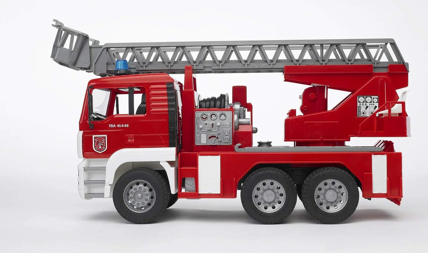Bruder 02771 MAN Fire Engine w/ Water Pump and Light & Sound Module 20.12.8