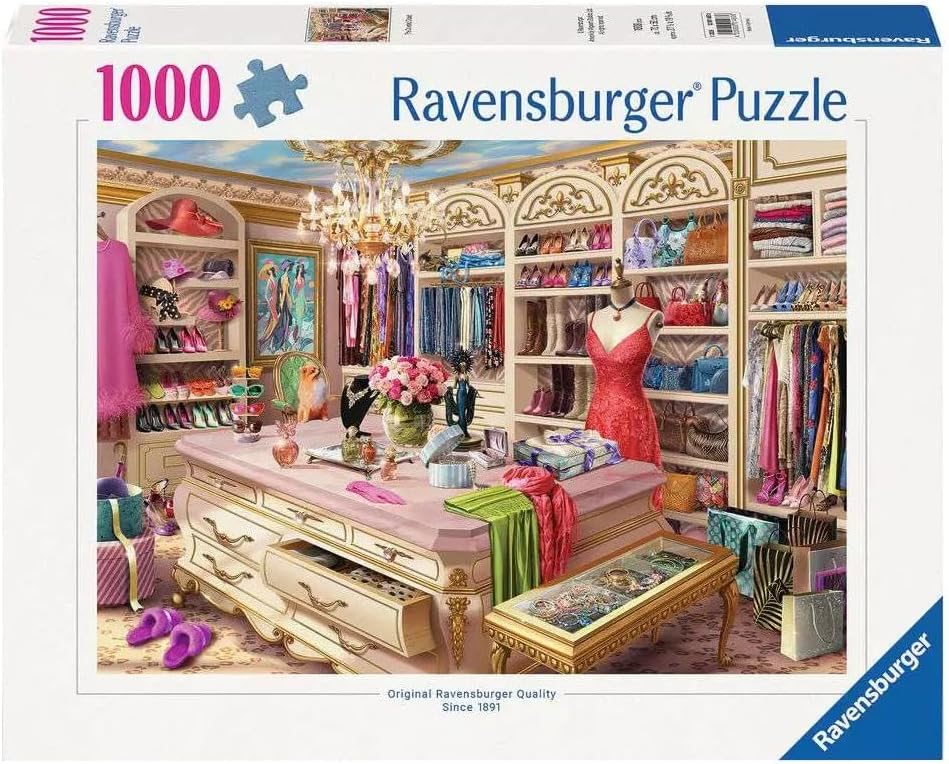 The Coveted Closet 1000 Pc Puzzle