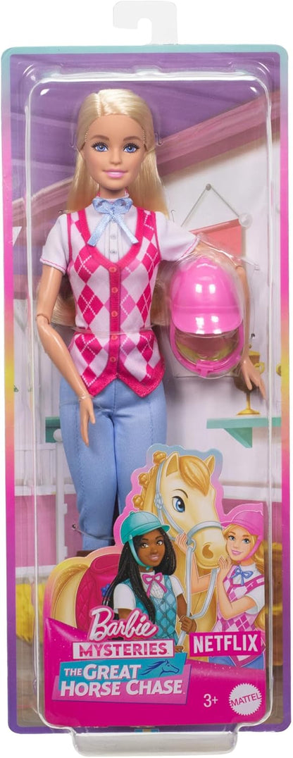 Barbie The Great Horse Chase Riding Doll Malibu