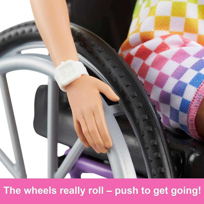 Barbie Fashionista Wheelchair with Blonde Doll 193