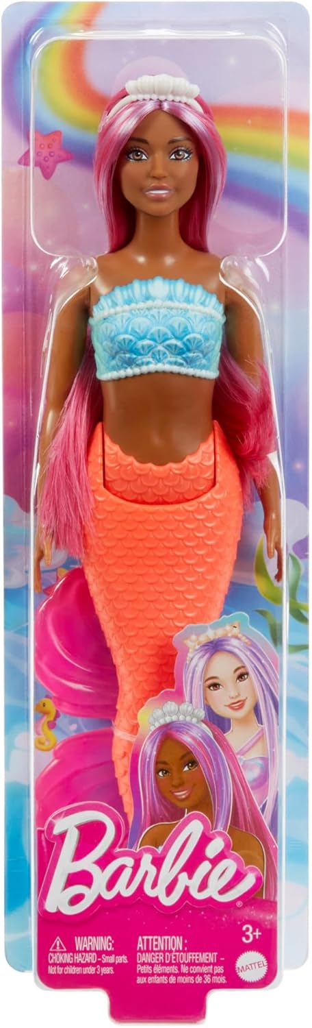 Barbie Mermaid Dark Pink Hair