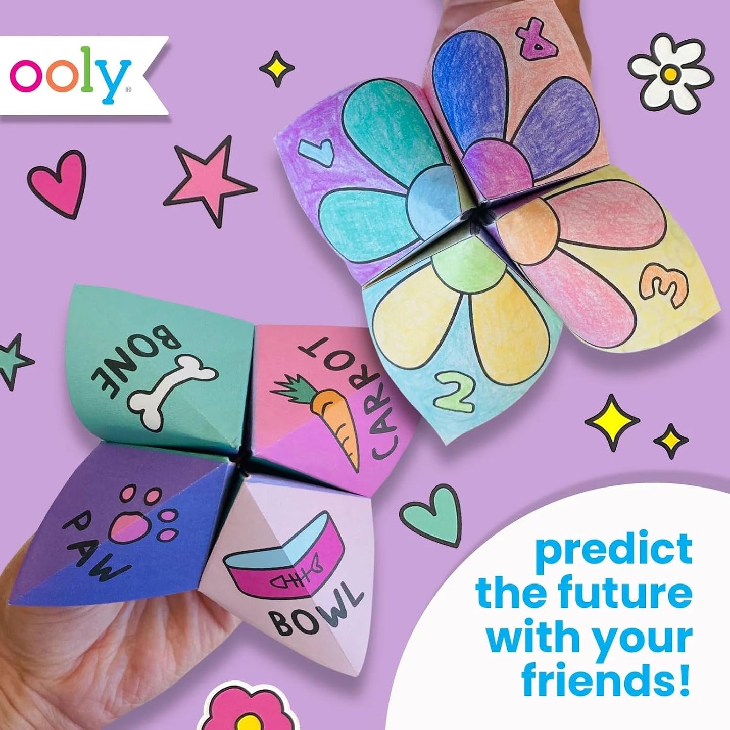 D.I.Y. Fortune Tellers (Set of 24 Designs)