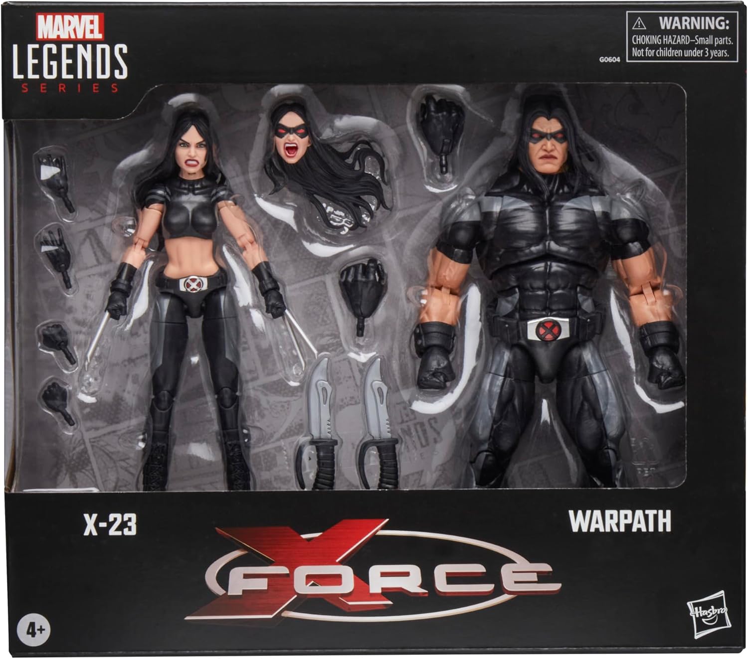 X-Force Marvel Legends X-23 & Warpath Action Figures – Sir Troy's