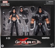 X-Force Marvel Legends X-23 & Warpath Action Figures