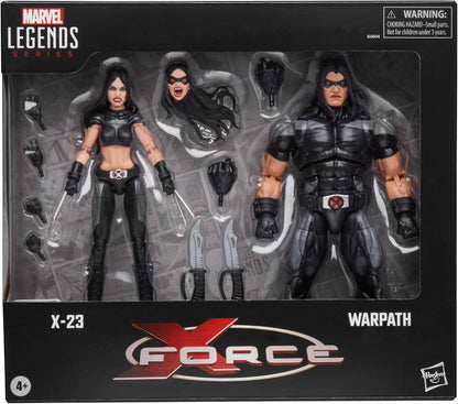 X-Force Marvel Legends X-23 & Warpath Action Figures