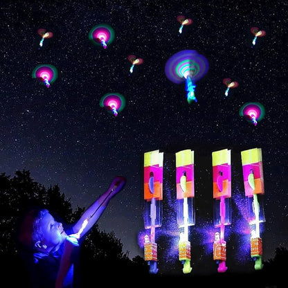 Slingshot Helicopter with LED (Spin Copter)