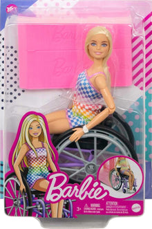 Barbie Fashionista Wheelchair with Blonde Doll 193