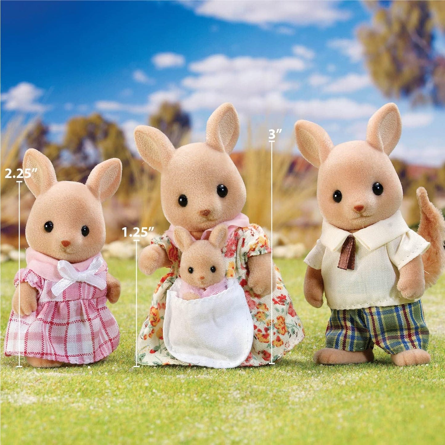 Hopper Kangaroo Family - Calico Critters