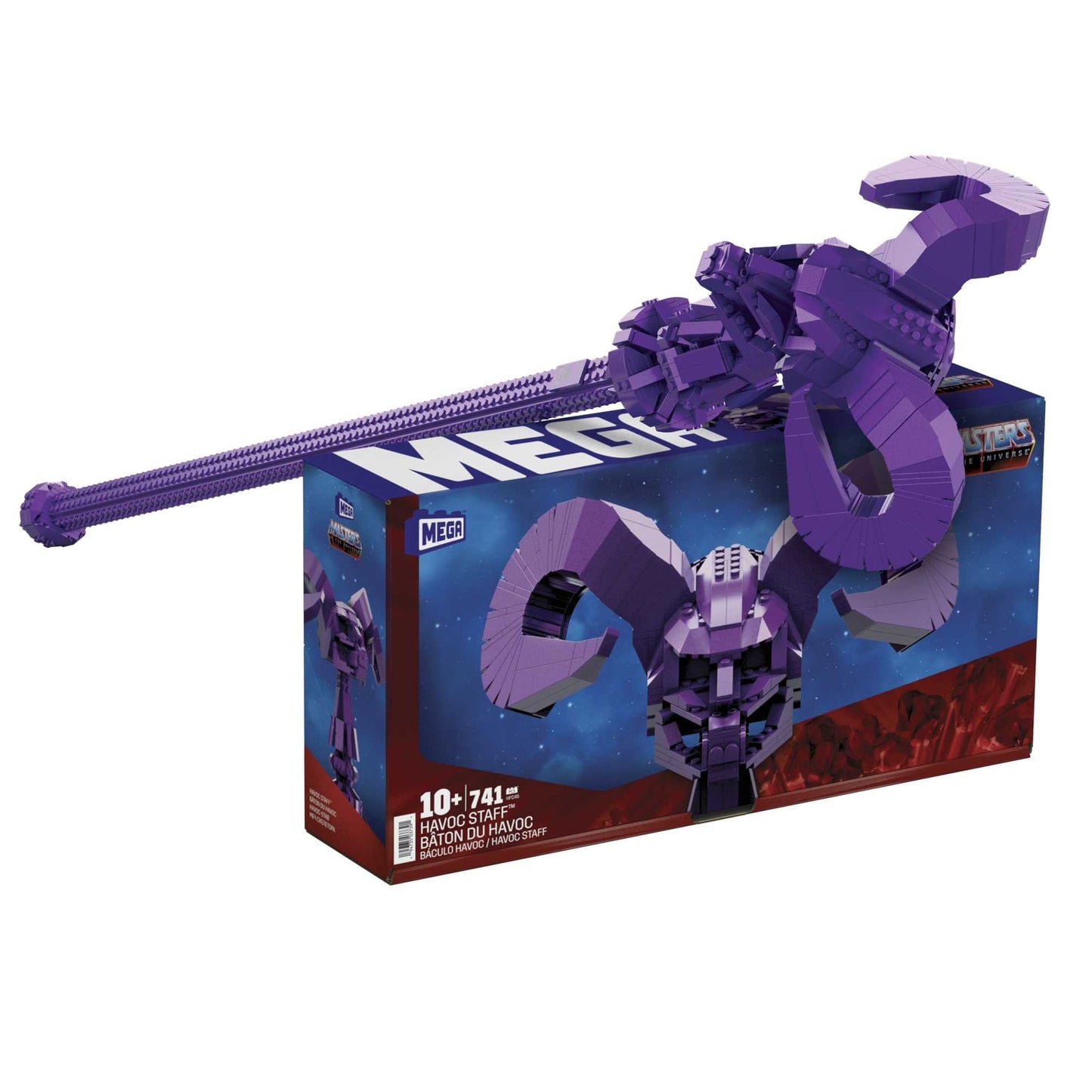 MEGA MCX MOTU Skeletor Havoc Staff