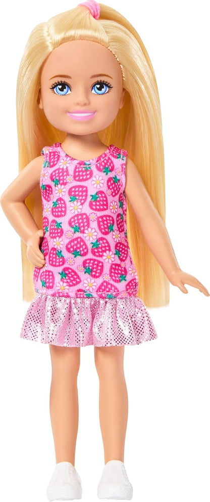 Barbie Club Chelsea Pink Strawberry Dress