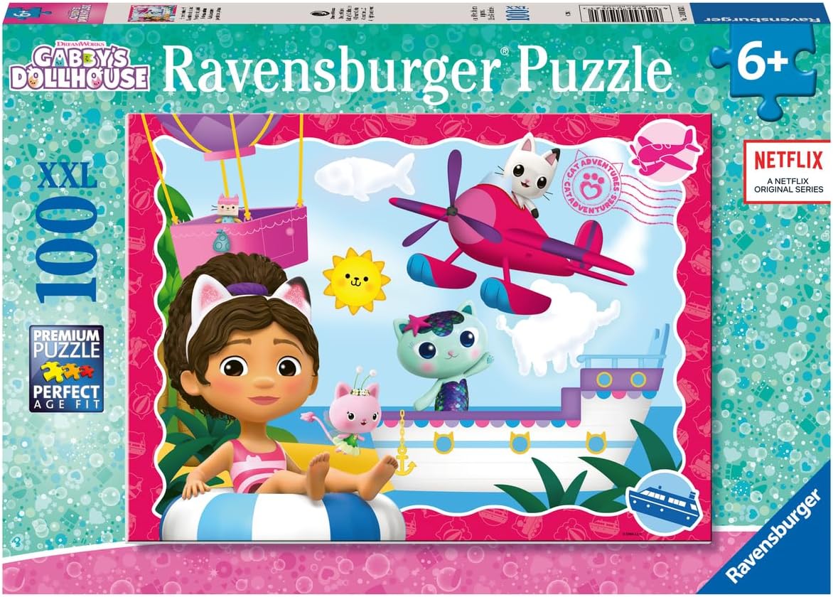 Gabby's Dollhouse 100pc XXL Puzzle